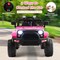 Costway 12V Kids Ride On Truck Car Electric Vehicle Remote w/ Music & Light